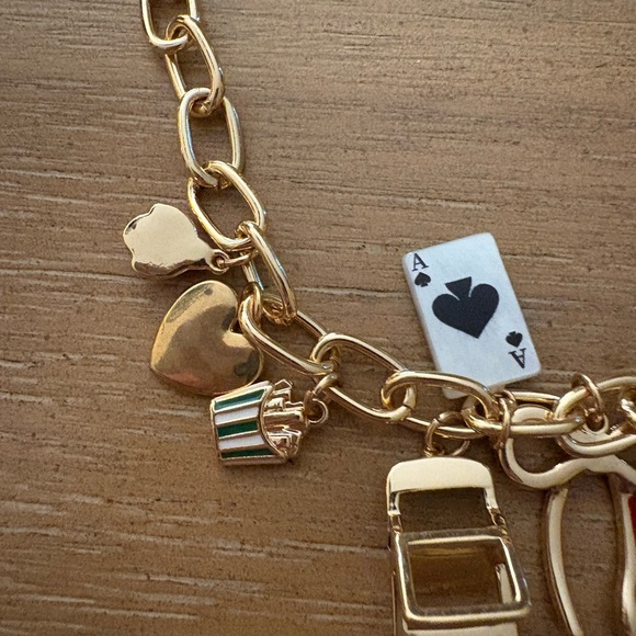 NWOT never worn Kate Spade charm necklace. Markdown - Picture 3 of 7